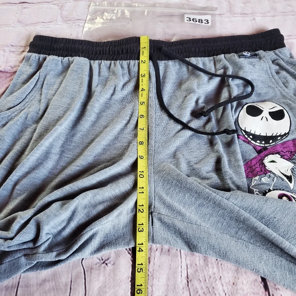 Disney The Nightmare Before Christmas Pajama Pants Pull-on Soft Comfy Halloween - Picture 8 of 10